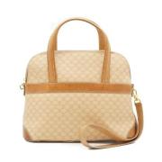 Celine Vintage Pre-owned Canvas handvskor Beige, Dam