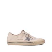 Golden Goose V-Star Sneakers Beige, Dam