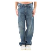 Diesel Vintage Loose Jeans 2001 D-Macro Blue, Herr