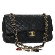 Chanel Vintage Pre-owned Laeder chanel-vskor Black, Dam