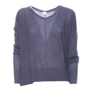 C.T.plage Lila Stickat Ct23114H Purple, Dam