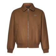 Lacoste Bruna Rockar med Krokodilbadge Brown, Herr