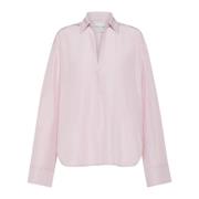 Forte Forte Ostron Skjorta 13572 Stilfull Modell Pink, Dam