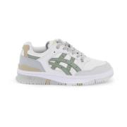 Asics Lädersneakers med ikoniska sidestripor White, Herr