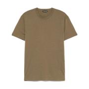 Tom Ford Grön Broderad Logga T-shirts och Polos Green, Herr