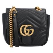 Gucci Laeder gucci-vskor Black, Dam