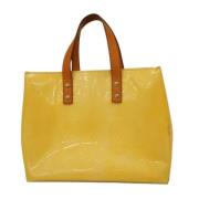 Louis Vuitton Vintage Pre-owned Laeder axelremsvskor Yellow, Dam