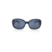 Chanel Vintage Pre-owned Acetat solglasgon Black, Dam