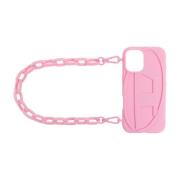 Diesel Fodral för iPhone 16 Pink, Unisex