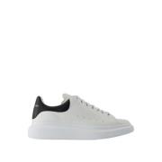 Alexander McQueen Vita Läder Oversize Sneakers White, Herr