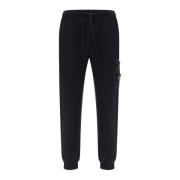 Stone Island Svarta Kompassbyxor Black, Herr