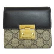 Gucci Vintage Pre-owned Laeder plnbcker Black, Dam