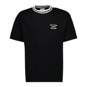 Drole de Monsieur Sportig Slogan T-shirt Vår-Sommar 2025 Black, Herr