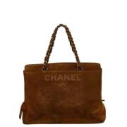 Chanel Vintage Pre-owned Mocka chanel-vskor Brown, Dam