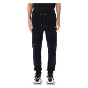 Balmain Ribbade joggingbyxor Black, Herr