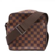 Louis Vuitton Vintage Pre-owned Tyg louis-vuitton-vskor Brown, Dam