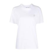 Golden Goose Star Logo Print T-shirt White, Dam