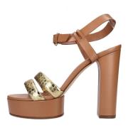 Casadei Sandaler Brun Brown, Dam