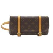 Louis Vuitton Vintage Pre-owned Canvas louis-vuitton-vskor Brown, Dam