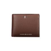 Tommy Hilfiger Elegant Plånbok i Läder med Kontrastdetaljer Brown, Her...