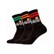 Ellesse Svarta Pullo Strumpor Pack Black, Herr