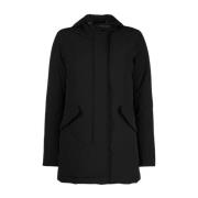 Woolrich Lyxig Svart Dunjacka Black, Dam