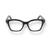 Dior Rektangulära/ Fyrkantiga Svarta Acetatglasögon Black, Unisex