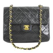 Chanel Vintage Pre-owned Laeder chanel-vskor Black, Dam