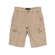 Lyle & Scott Beige Bomull Bermuda Shorts Höst/Vinter Beige, Herr