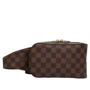 Louis Vuitton Vintage Pre-owned Canvas axelremsvskor Brown, Dam