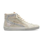 Golden Goose Slide Sneakers Beige, Dam