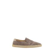 Brunello Cucinelli Läder Espadriller med Rep Sula Brown, Herr