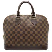 Louis Vuitton Vintage Pre-owned Canvas louis-vuitton-vskor Brown, Dam