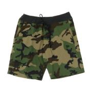 New Era Camo Team Shorts för Män Multicolor, Herr