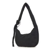 Heliot Emil Svart Nylon Attache Tote Axelväska Black, Dam