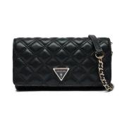 Guess Stilig Crossbody-väska för Kvinnor Black, Dam