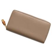 Gucci Vintage Pre-owned Laeder plnbcker Beige, Dam