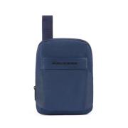 Piquadro Backpacks Blue, Herr