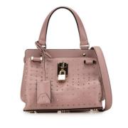 Valentino Vintage Pre-owned Laeder handvskor Pink, Dam