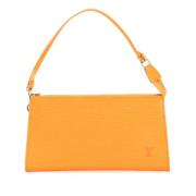 Louis Vuitton Vintage Pre-owned Laeder louis-vuitton-vskor Orange, Dam