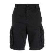 C.p. Company Nytto Shorts i Twill Stretch Black, Herr