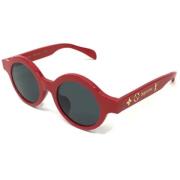 Louis Vuitton Vintage Pre-owned Plast solglasgon Red, Dam