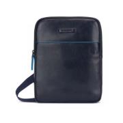 Piquadro Cross Body Bags Blue, Herr