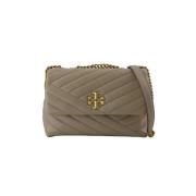 Tory Burch Laeder axelremsvskor Beige, Dam