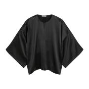 By Malene Birger Chic Dammode Klänning Black, Dam