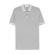 Stone Island Grå T-shirt för män Ss25 Gray, Herr