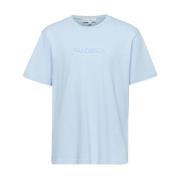 JW Anderson Ljusblå Crew Neck T-shirt Blue, Herr