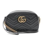 Gucci Vintage Pre-owned Laeder axelremsvskor Black, Dam