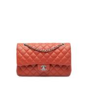 Chanel Vintage Pre-owned Laeder chanel-vskor Orange, Dam