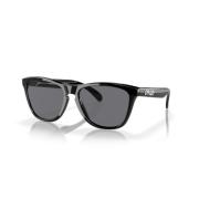 Oakley Retro Frogskins Solglasögon Black, Unisex